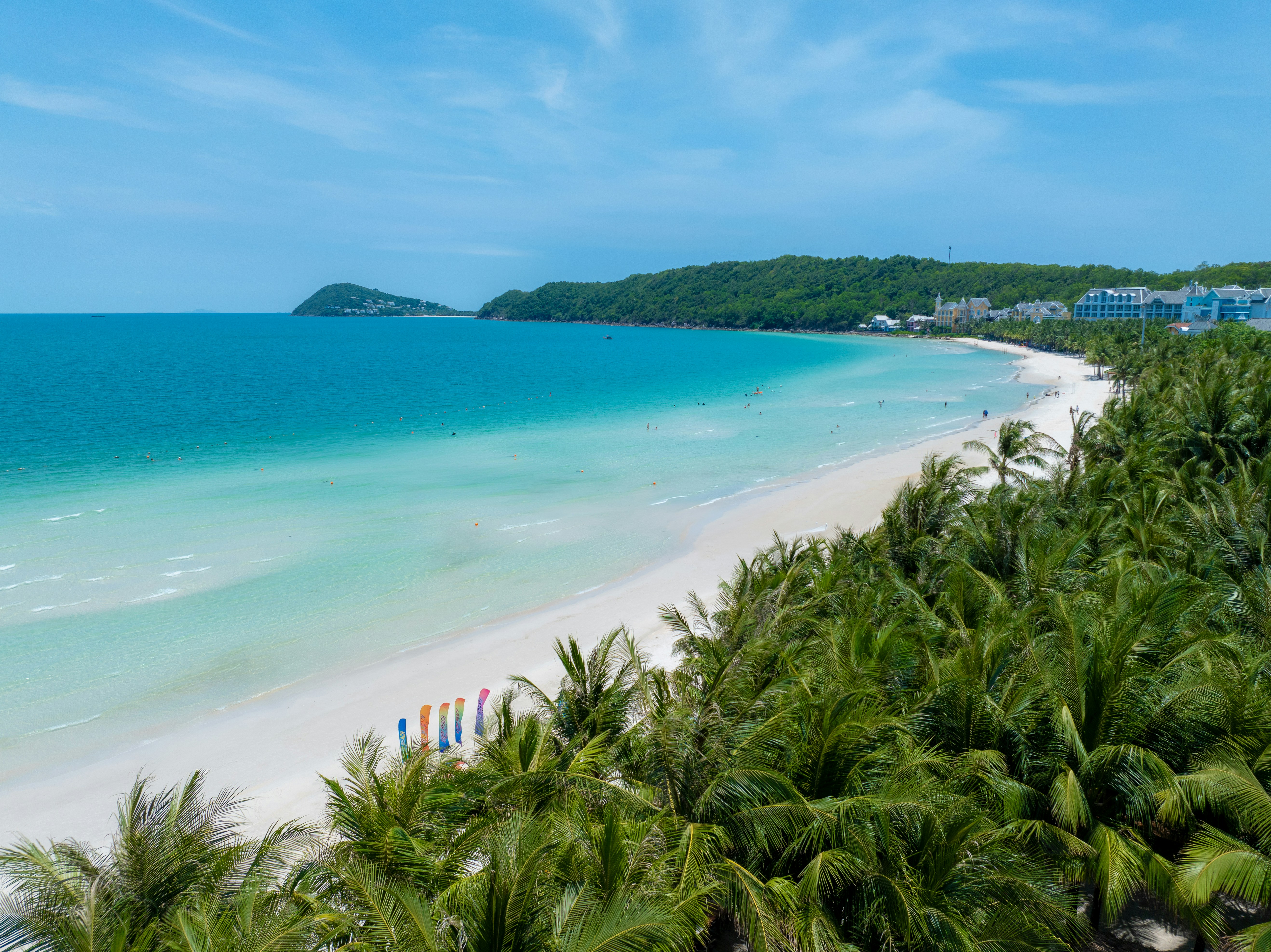 Beach at Con Dao island