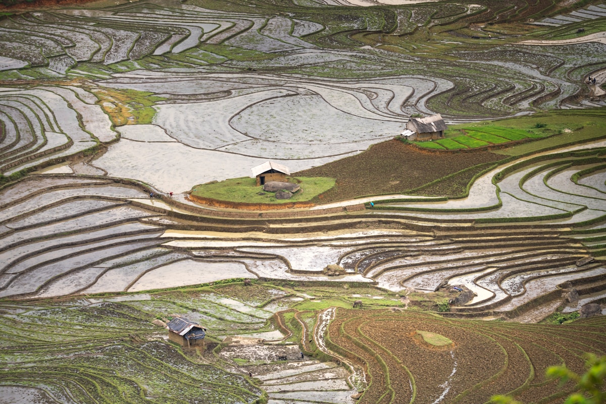 Ma Pi Leng Pass dramatic cliffs on the Ha Giang Loop, Vietnam