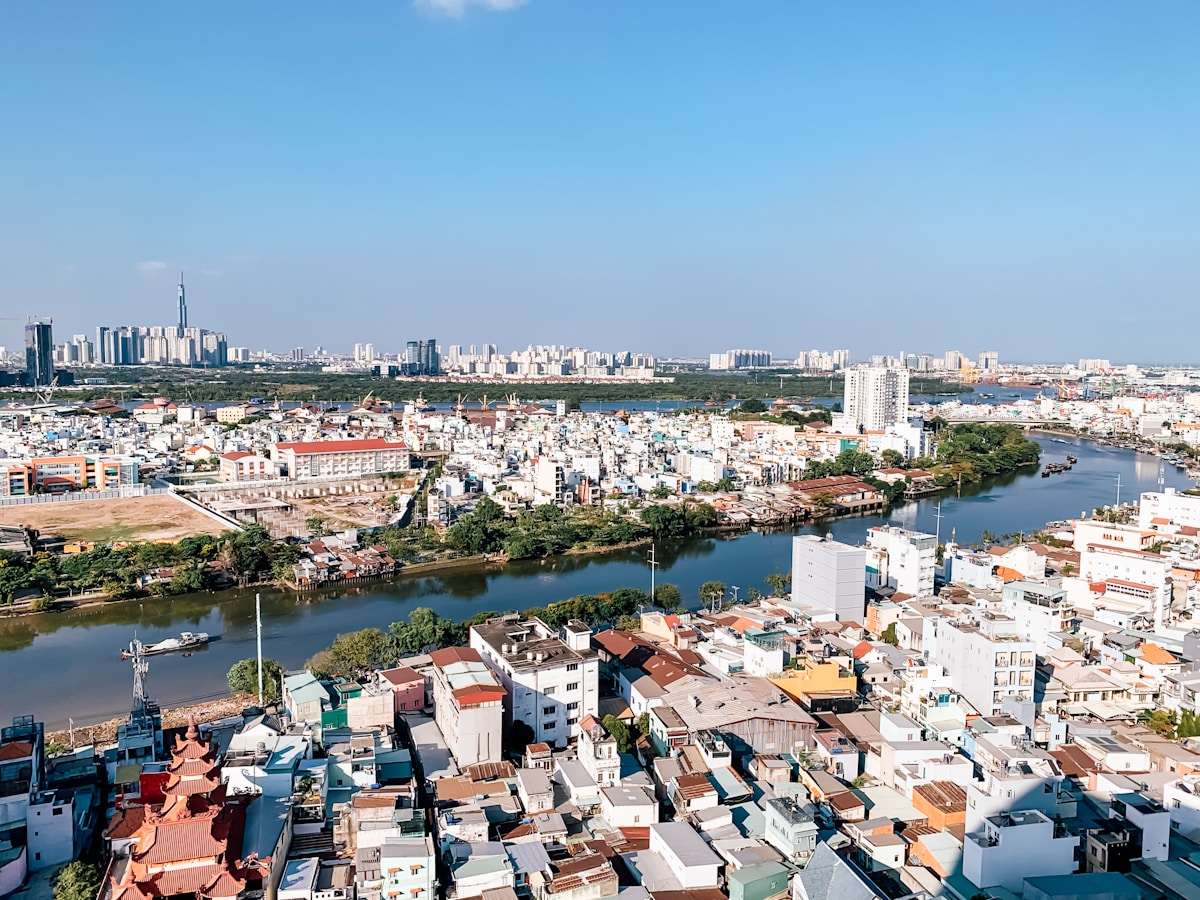 Ho Chi Minh City at night